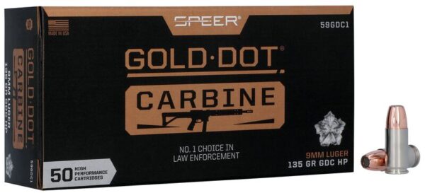 9mm Luger Gold Dot Carbine